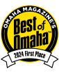 Best of Omaha 2024 First Place badge