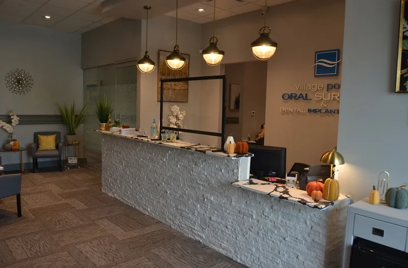 Welcoming treatment room at Village Pointe Oral Surgery